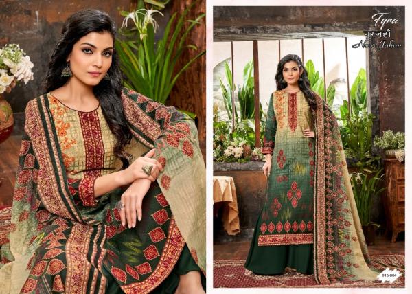 Fyra Noor Jahan 4 Designer Cotton Printed Dress Materials